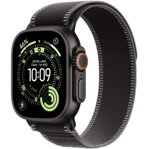 Smartwatch Apple Watch Ultra 3 MF1H4QP/A - 49 mm GPS + Cellular czarny tytan z opaską Trail w kolorze czarnym, rozm. M/L