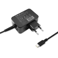Ładowarka sieciowa Qoltec 51024 - 65W, 5-20V, 3-3.25A, USB-C PD, Czarna