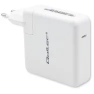 Ładowarka sieciowa Qoltec FAST 96W 51709 - 5-20V, 3-4.7A, USB-C PD, Biała