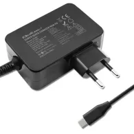 Ładowarka sieciowa Qoltec GaN POWER PRO 52387 - 1x USB-C, 90W, 5-20V, 3-4.5A, Czarna