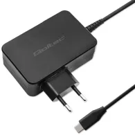 Ładowarka sieciowa Qoltec GaN POWER PRO 52388 - 1x USB-C, 100W, 5-20V, 3-5A, Czarna
