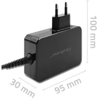 Szybka Ładowarka Qoltec PD 120W Turbo 52389 - 5-28V, 3-4.5A, USB-C, Czarna