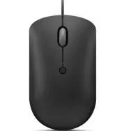 Mysz przewodowa Lenovo 400 USB-C Wired Compact Mouse GY51D20875 - 2400 DPI, Czarna