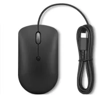 Mysz przewodowa Lenovo 400 USB-C Wired Compact Mouse GY51D20875 - 2400 DPI, Czarna