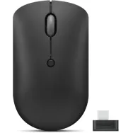 Mysz bezprzewodowa Lenovo 400 USB-C Wireless Compact Mouse GY51D20865 - 2400 DPI, Czarna