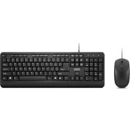 Zestaw klawiatury i myszy Lenovo 300 USB Combo Keyboard & Mouse GX30M39606 - US English (103P), Czarny