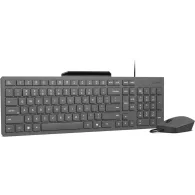 Zestaw klawiatury i myszy Lenovo 310 USB-A Wired Combo GX31R09775 - US English, Czarny