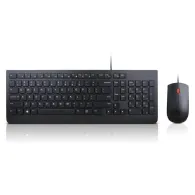 Zestaw klawiatury i myszy Lenovo Essential Wired Keyboard and Mouse Combo 4X30L79909 - Czarny
