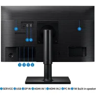 Monitor Samsung T45F LF27T450FZUXEN, 27", 1920x1080 (FHD), 75Hz, IPS, FreeSync, 5 ms, pivot, Czarny | Sklep ITnes.pl, IT for BUS