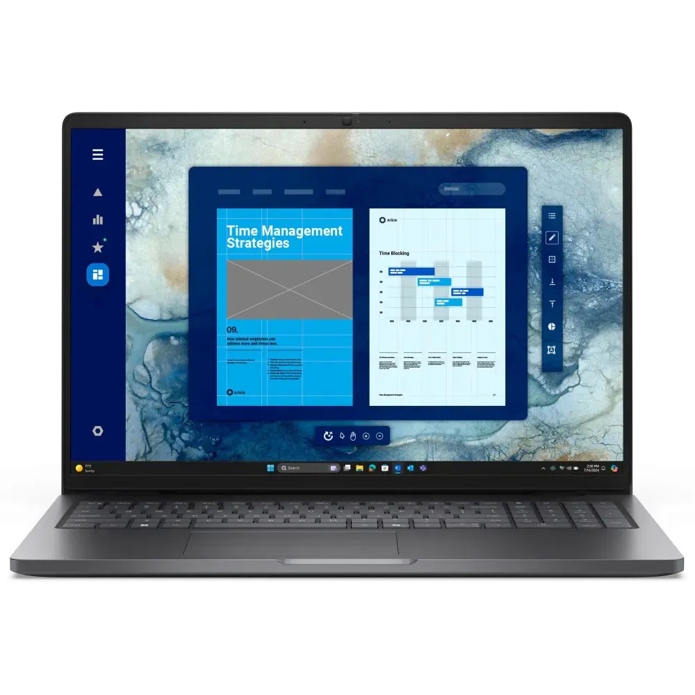 Laptop Dell Pro 16 PC16250 BTO018_PC16250_EMEA - Core 7 150U/16" WUXGA IPS/RAM 16GB/512GB/Magnetyt/Win 11 Pro/3OS ProSupport NBD
