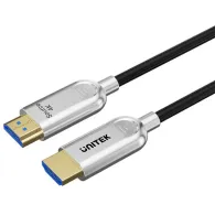 Kabel optyczny Unitek Fiber Optic HDMI 2.0 C11092ASL01-60M, 60 m, 4K, Czarny, Srebrny | Sklep ITnes.pl, IT for BUSINESS
