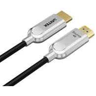 Kabel optyczny Unitek Fiber Optic HDMI 2.0 C11092ASL01-70M, 70 m, 4K, Czarny, Srebrny | Sklep ITnes.pl, IT for BUSINESS