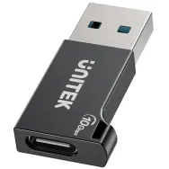 Adapter Unitek USB-C/USB-A A1049ABK01, USB 3.2 Gen 2, 10Gbps, Czarny | Sklep ITnes.pl, IT for BUSINESS