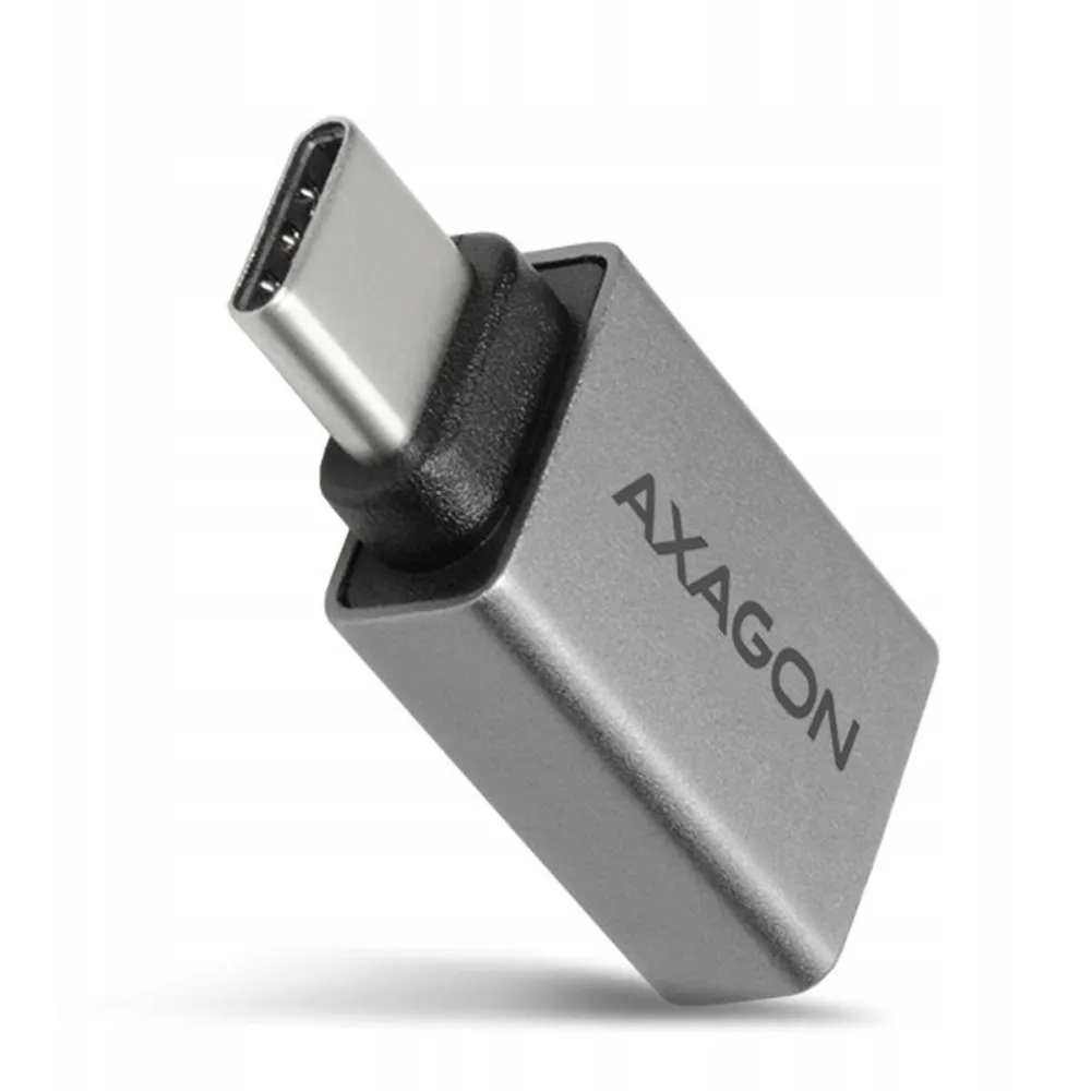 Adapter Unitek Axagon USB-C na USB-A Y-A025DGY, USB 3.2 Gen 2, Szary | Sklep ITnes.pl, IT for BUSINESS