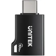 Adapter Unitek USB-C do USB-A A1048ABK01, USB 3.2 gen 2, 10Gbps, Czarny | Sklep ITnes.pl, IT for BUSINESS