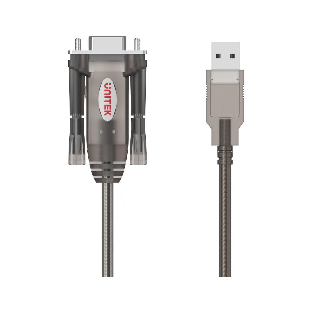 Adapter Unitek USB-A na RS232 (DB9F) Y-1105D01, USB 2.0, DB9F, Szary | Sklep ITnes.pl, IT for BUSINESS