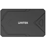 Obudowa na dysk M.2 i 2,5" SSD Unitek S1229CBK01 - USB 3.2 Gen 2, do M.2 NVMe (2242, 2260, 2280) i 2.5" SATA SSD, Czarna
