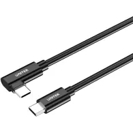 Kabel kątowy USB-C Unitek VR Link Pro Cable C14094ABK01-5M, 5m, USB-C 3.2 Gen 1, PD 60W, Czarny | Sklep ITnes.pl, IT for BUSINESS