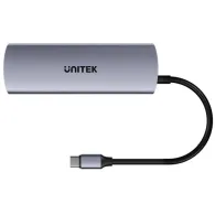 Hub USB Unitek uHUB Q4 4-in-1 USB-C H1112EGY01 - 4x USB-A 3.2 Gen 2, Szary