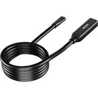 Kabel przedłużacz Unitek USB-C 10Gbps U1335ABK01, 1x USB-C 3.2 Gen 2, 1x USB-C 5V, 5 m, Czarny | Sklep ITnes.pl, IT for BUSINESS