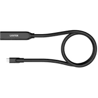 Kabel przedłużacz Unitek USB-C 10Gbps U1335ABK01, 1x USB-C 3.2 Gen 2, 1x USB-C 5V, 5 m, Czarny | Sklep ITnes.pl, IT for BUSINESS