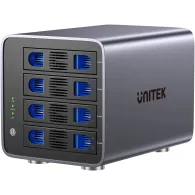 Obudowa Unitek 4 Bay RAID External Hard Drive Enclosure S1301AGY01-EU - RAID 0, 1, 3, 5, 10, dyski 2,5", 3,5", USB-C 3.2 Gen 1