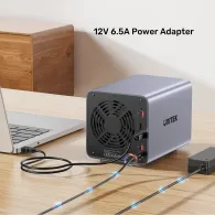 Obudowa Unitek 4 Bay RAID External Hard Drive Enclosure S1301AGY01-EU - RAID 0, 1, 3, 5, 10, dyski 2,5", 3,5", USB-C 3.2 Gen 1