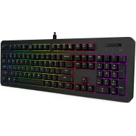 Klawiatura przewodowa Lenovo Legion K310 RGB Gaming Keyboard GY41N91873 - US English, Czarna