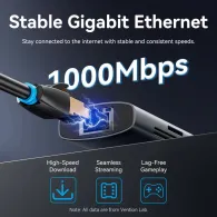 Replikator portów Vention 8-in-1 USB-C Docking Station TGUHB -