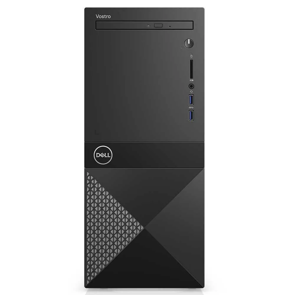 Komputer Dell Vostro 3670 N112VD3670BTPCEE01_1901 - Tower/i5-8400/RAM 8GB/SSD 256GB/Wi-Fi/DVD/Windows 10 Pro/3 lata On-Site - zdjęcie