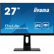 Monitor iiyama ProLite XUB2792HSC-B1 - 27"/1920x1080 (Full HD)/75Hz/IPS/4 ms/pivot/USB-C/Czarny
