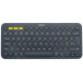 Klawiatura bezprzewodowa Logitech K380 Multi-Device Bluetooth Keyboard UK 920-007580 - Kolor grafitowy