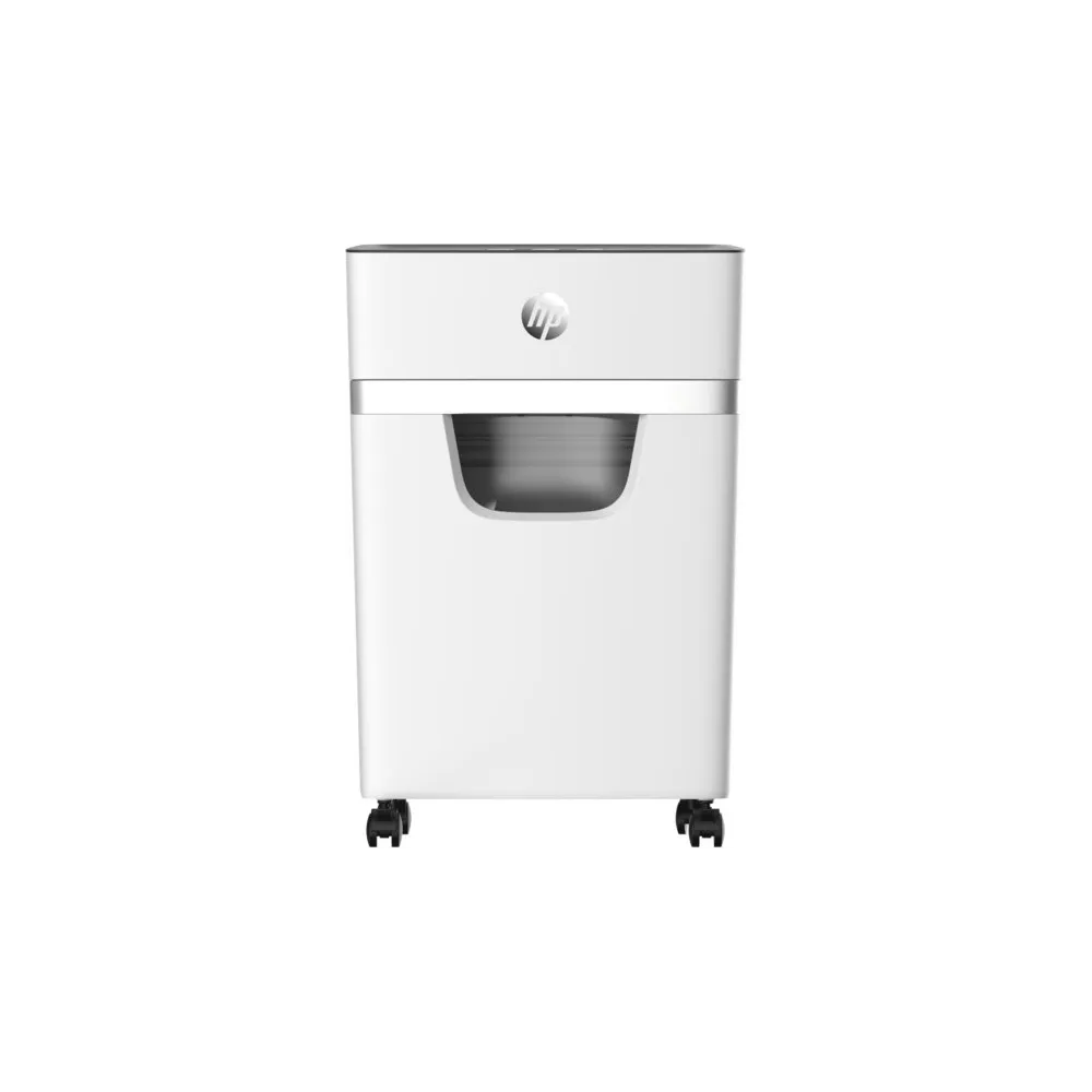 Niszczarka HP OneShred 10MC 581829 - 10 kartek, P-5, 20l, Jasnoszara