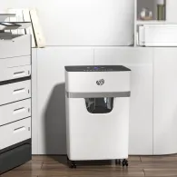 Niszczarka HP OneShred 10MC 581829 - 10 kartek, P-5, 20l, Jasnoszara