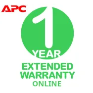 Rozszerzenie gwarancji APC WEXTWAR1YR-SP-01A - 1 rok, przedłużenie dla posiadanego urządzenia na gwarancji, wersja online