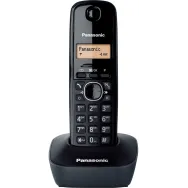 Telefon stacjonarny bezprzewodowy Panasonic KX-TG1611PDH - Ekran 1,25", Czarny