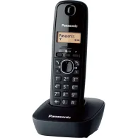 Telefon stacjonarny bezprzewodowy Panasonic KX-TG1611PDH - Ekran 1,25", Czarny