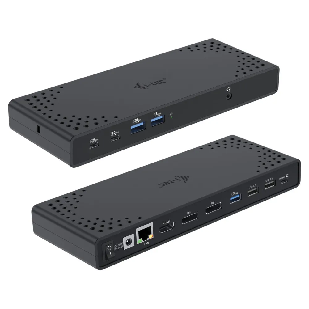 Stacja dokująca i-tec USB-C Triple Display Docking Station Gen 2 C31TRIPLE4KDOCKPD - Power Delivery 100W