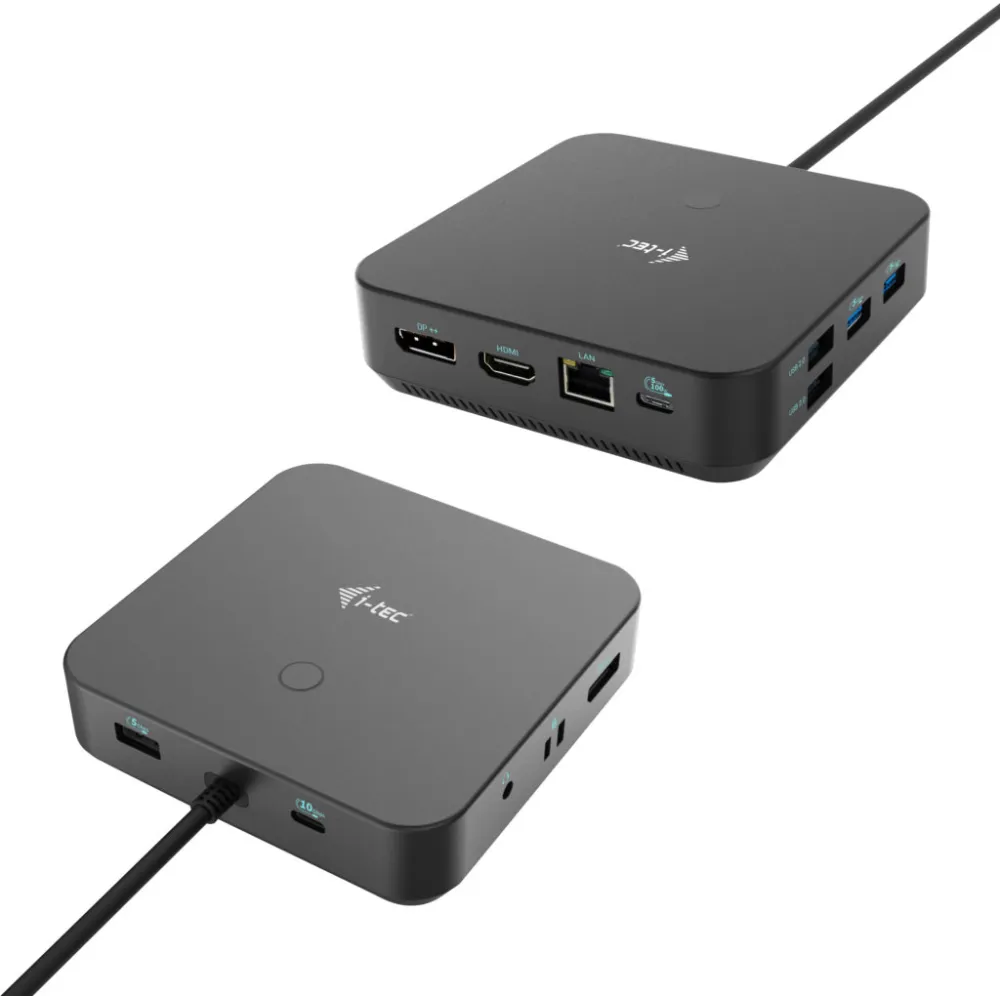 Stacja dokująca i-tec USB-C HDMI Dual DP Docking Station C31TRIPLE4KDOCKPDPRO - Power Delivery 100 W