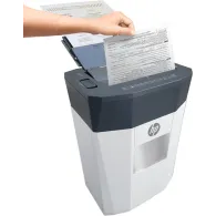 Niszczarka HP OneShred Auto 80CC HPN281780CCOF-05 - 80 kartek, P-4, 15l, Jasnoszara