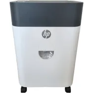 Niszczarka HP OneShred Auto 100CC HPN2818100CCOF-05 - 100 kartek, P-4, 17l, Jasnoszara