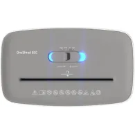 Niszczarka HP OneShred 12CC HPN280108CCON-14 - 8 kartek, P-4, 15 l, Czarna|Srebrna