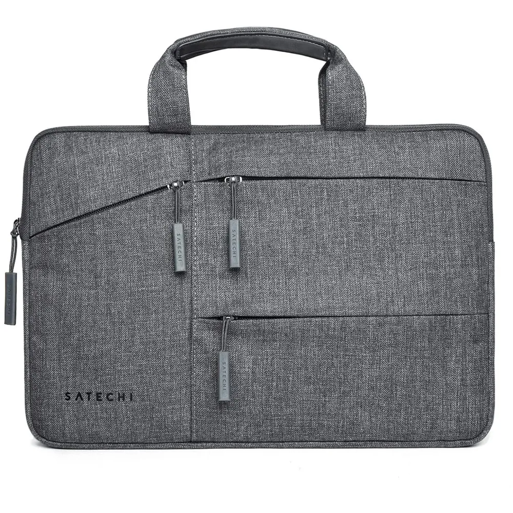 Torba na laptopa Satechi 13" Water-Resistant Laptop Carrying Case with Pockets ST-LTB13, Nylon, Szara | Sklep ITnes.pl, IT for BUSINESS