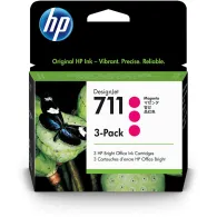 Tusz HP 711 3-pack Magenta CZ135A - Oryginał