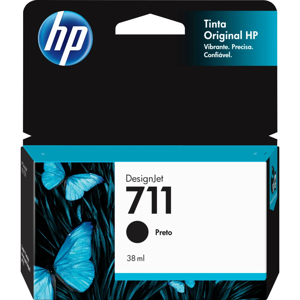 Tusz HP 711 Black CZ129A - Oryginał