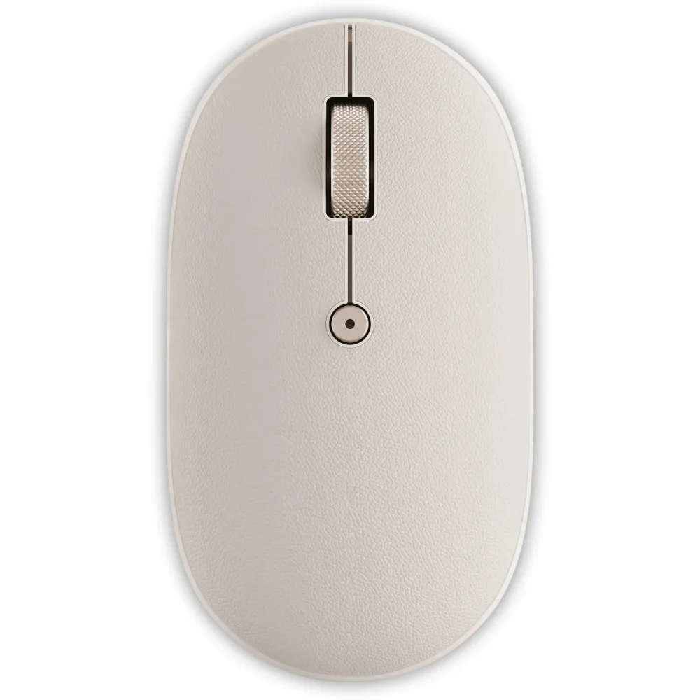 Mysz bezprzewodowa Satechi OntheGo Bluetooth Mouse ST-MOTGW - USB-C, Bluetooth 5.1, DPI 800-2400, Piaskowa