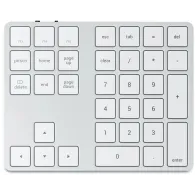 Klawiatura bezprzewodowa numeryczna Satechi Bluetooth Extended Keypad ST-XLABKS - Bluetooth, Srebrna