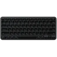 Klawiatura bezprzewodowa Satechi Slim EX1 Wireless Keyboard ST-KEX1C-EN - Bluetooth do trzech urządzeń, USB-C, Czarna