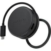 Replikator portów Satechi OntheGo 7-in-1 Multiport Adapter ST-POTG7C - USB-C, 2x USB-A, HDMI, LAN, SD, Czarny