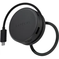 Replikator portów Satechi OntheGo 7-in-1 Multiport Adapter ST-POTG7C - USB-C, 2x USB-A, HDMI, LAN, SD, Czarny